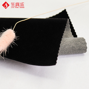 <span class=keywords><strong>Tissu</strong></span> floqué en <span class=keywords><strong>velours</strong></span> auto-adhésif bon marché pour le matériel d'emballage - Product Image 6