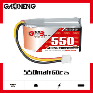 GNB GAONENG 2S 550mah 7,4 V 60C PH2.0 3PIN RC LiPo Аккумулятор для Радиоуправляемый автомобильный 1:28 1/28 4WD дрейф разгрузка K969 K989 wltoys матовый - Product Image 2