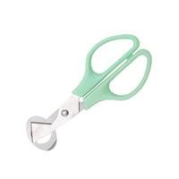 Ciseaux à œufs en acier inoxydable, outil de cuisine, ouvre-coquille, coupe-coquille, trancheuse, cisailles métalliques pour cailles, pigeons et oiseaux