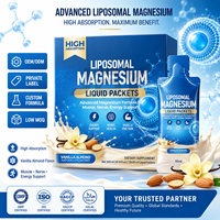 Magnésium Liposomal en Vrac Liquide Oral 10ml Sachets Formule Minérale Quotidienne Portable Étiquette Privée Emballage Personnalisé
