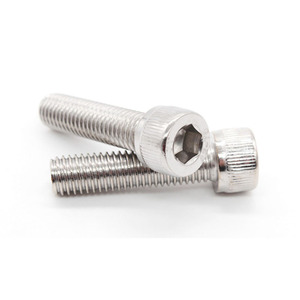 DIN912 M1.4 M1.6 M2 M2.5 M3 M4 M5 M6 304 A2-70 paslanmaz çelik altıgen soket ŞAPKA Allen ALTIGEN BAŞLI VİDA soket silindir cıvata başı - Product Image 2