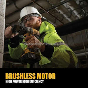 DCD996 Bürstenloser Akku-Schlagschrauber mit 3 Geschwindigkeiten, 1/2 Zoll Hammerbohrschrauber 20V Lithium-Elektrowerkzeug 2000 U/min 95 Nm – nur Gerät für Dewalt Akku - Product Image 4