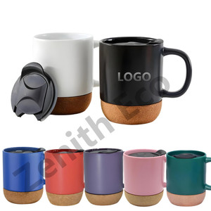 Commercio all'ingrosso 15oz tazza di porcellana di sublimazione con coperchio di stampa su misura in legno smerigliato in ceramica <span class=keywords><strong>fondo</strong></span> di vendita caldo di nuovo la scuola di <span class=keywords><strong>caffè</strong></span>/tè tazze - Product Image 6