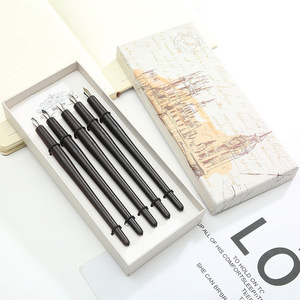 Kit de stylos à tremper, outils de <span class=keywords><strong>calligraphie</strong></span> en bois de rose, <span class=keywords><strong>stylo</strong></span> fontaine à pointes parallèle classiques, ensemble de stylos de <span class=keywords><strong>calligraphie</strong></span> <span class=keywords><strong>arabe</strong></span> anciens - Product Image 4
