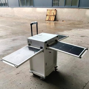 Torre de CCTV Solar Móvil con Certificación CE, Sistema de Energía Fuera de la Red, Impermeable, para Exteriores, para Construcción - Product Image 4