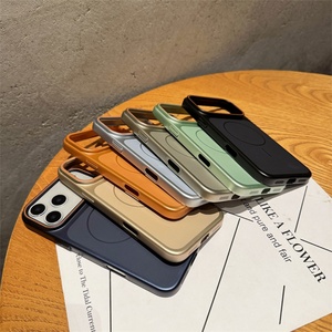 Nueva Funda Magnética Rígida Original para iPhone 17 Air 16 15 14 Pro Max, Diseño Simple Esmerilado y Resistente - Product Image 2