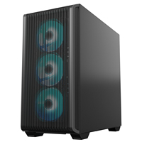 Boîtier PC Gaming SAMA en Maille Métallique à Refroidissement Puissant, Compatible GPU Séries 40 et 50, Boîtier ATX Double Refroidisseur Liquide 360mm