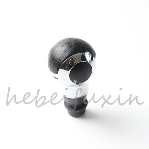 Pommeau de levier de vitesse en cuir, 5 ou 6 vitesses, ergonomique, pour modèles avec logo FX-913 - Product Image 3