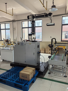 Robot Paletizador Automatizado 2025 y Empacador de Cajas de Cartón con Componentes Centrales PLC, Robot Colaborativo para Empaque de Barriles - Product Image 3