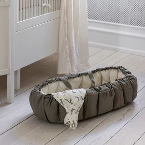 Tapis de jeu détachable 3 en 1 de haute qualité nid de lit personnalisé pour nouveau-né avec poignées 100% coton 0-12 mois nouveau-né doux lit de transport pour bébé - Product Image 3