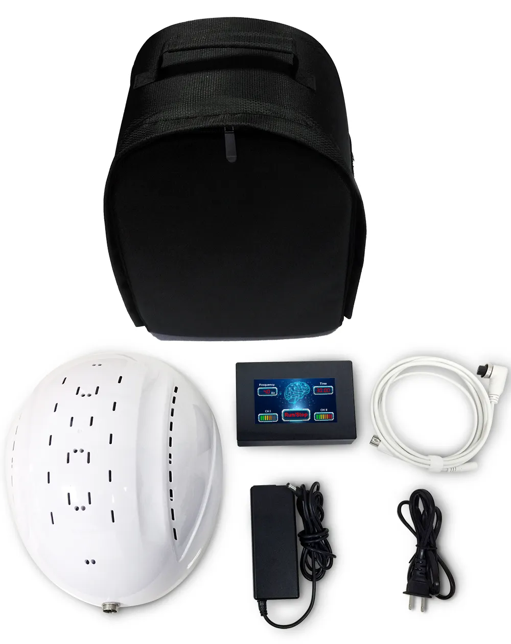 Helm Terapi Fotografi Teknologi Terbaru, Perangkat Terapi Lampu Led NIR untuk Masalah Otak