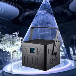 Laser de scène 3D ILDA 10W à contrôle par application téléphonique couleur pour animation de fête, discothèque et <span class=keywords><strong>DJ</strong></span> - Product Image 1