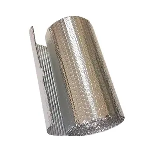 high r value reflective aluminum foil bubble roofing insulation material for cooler bags with fire roof for car cover