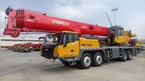 Grúa para Camión de 80T de Capacidad <span class=keywords><strong>M</strong></span>áxima de Elevación, Modelo STC800, con Movimientos de Elevación y Oscilación sin Vibraciones, en Oferta - Product Image 2