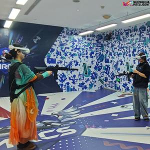 Machine de jeu de tir en réalité virtuelle et mixte avec <span class=keywords><strong>casque</strong></span> <span class=keywords><strong>VR</strong></span> pour zone de jeux commerciale - Product Image 2