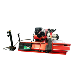 Elevador de Autos de Dos Postes Rojo con Cambiador de Neumáticos para Mantenimiento y Reparación de Vehículos - Product Image 5