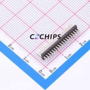 HB-PH1-127218PB2GOP Pin Header Through hole Component (THT),P=1.27mm Connector 2x18P 1.27mm 1.27mm Pin Header - Product Image 2