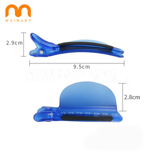 Vente en gros de pinces de sectionnement faciles à séparer pour salons de coiffure Clips d'isolation thermique avec logo personnalisé pour extension de cheveux perruque - Product Image 4
