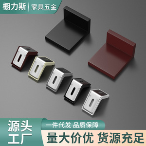 <b>Plastic</b> Right Angle Connector 90 Degree <b>Bracket</b> For Cabinet Shelf Support Furniture Hardware Accessory Durable Modern Simple - Product Image 3