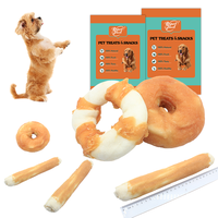Friandises pour animaux de compagnie en gros : Bœuf séché à l'air, nourriture saine pour chiens et chats, friandises naturelles pour l'entraînement, collations pour chiens aromatisées au poulet