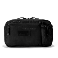 Custom Logo Mobiele Telefoon Tas Kleine Crossbody Borst Tas Voor Sling Man Unisex Messenger Nylon Schouder Zijtas Klein Heuptasje