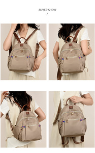 Women <b>Backpack</b> Fashion Design High Quality Oxford Female <b>School</b> Bag Multifunction <b>Large</b> Capacity Travel <b>Backpacks</b> - Product Image 5
