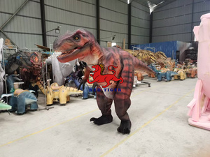 Trang Phục Mặc Người Lớn Đi Bộ Cuộc Sống Kích Thước Khủng Long Trang Phục Sống Động Như Thật Ẩn Chân Con Rối T-Rex Khủng Long - Product Image 5