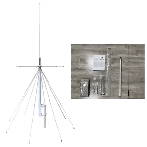 Antena Super Discone D3000N 25MHz-3GHz 25-3000MHz Antena GP de Plano Terrestre - Product Image 1