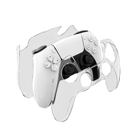Coque de protection en plastique transparent rigide pour manette PS5, plaque de protection contre la poussière pour manette PS5