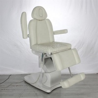 Table de massage électrique réglable BonnieBeauty, style européen moderne, en cuir PU et structure métallique, pour salon et usage domestique