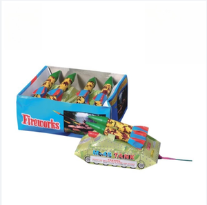 <strong>Novelty</strong> Double Missiles Tank Fireworks <strong>Christmas</strong> <strong>Crackers</strong> for New Year &amp; Birthday Celebrations - Product Image 1