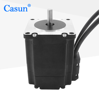 Moteur pas à pas hybride Casun Nema 23, couple élevé 1200 mN.m, courant 3,0 A, avec encodeur, pour machines CNC