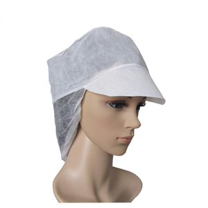 مخصص للاستعمال مرة واحدة واقية عامل PP غير المنسوجة شبكة الشعر قبعة Snood ذروة عامل قبعة للرجال والنساء - Product Image 2