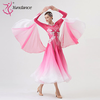Robe de danse de salon standard internationale personnalisée B-21195, nouvelle, de haute qualité, en soie perlée, robes de danse de salon à vendre