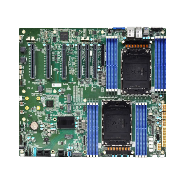 Tongtai Yi T3DGQ Dual 4GPU Server Motherboard for Artificial Intelligence, Modeling and Simulation, and Graphics Rendering