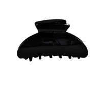 Accessoire pour cheveux, éléments décoratifs pour l'arrière de la tête. Pinces à cheveux élégantes pour femmes, imprimé léopard, motifs requins. Vente en gros de PC de 11 cm