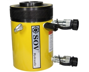 Vérin hydraulique à double effet à piston creux 30T 700 bars RCH-307, équivalent ENERPAC - Product Image 1