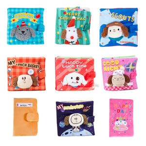 Jouet en peluche pour animaux de compagnie, style Instagram, <span class=keywords><strong>livre</strong></span> à renifler, sonore, cache-nourriture, pour l'auto-divertissement des animaux, soulagement de l'ennui - Product Image 1