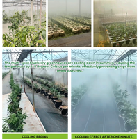 Pulvérisateur intelligent entièrement automatique électrique haute pression pour la climatisation, l'humidification et le brumisation des vergers, des serres et des légumes
