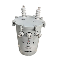 25 Kva 34.5kva 50 Kva 75kva 100 Kva Tek Kutuplu Montajlı Trafo 13.8kv 13.2kv - 120v 220v 60hz