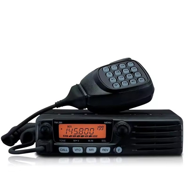 Mobile UHF/VHF Two Way Marine&Car Radio Transceiver Tm-281A/Tm-481A IPX6 Water Resistance 25W Output Power 0-10KM Talk Range 1