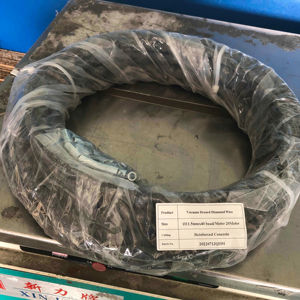 Kim cương chân không brazed Wire Saw cho bê tông cốt thép, Electroplated kim cương Wire Rope - Product Image 6