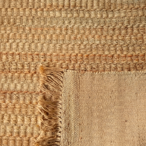 Vente chaude du fabricant de l'usine directe grand tapis de jute indien texturé moderne tissé à la main tapis et ensembles de tissage plat pour la maison - Product Image 1