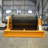 Winch Hidrolik 3 Ton Terpasang di Basis dengan Perlakuan Permukaan Tahan Korosi