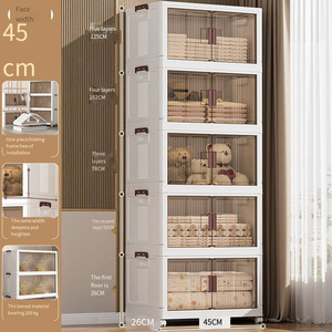 New Arrival nhựa lưu trữ tủ đa chức năng bé tủ nhựa ngăn kéo - Product Image 6