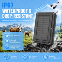Rastreador Profesional de Ganado con Monitor de Ingesta de Alimentos y Localizador GPS, Compatible con GPS+BDS+AGPS+LBS, Posicionamiento Preciso