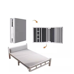 Canapé-<span class=keywords><strong>lit</strong></span> pliable de style japonais, convertible, pour petite pièce ou appartement, avec rembourrage épais et housse - Product Image 3