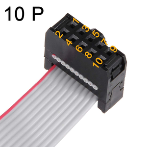 6 8 10 12 14 16 18 20 24 26 30 32 34 Pin Waterdichte Idc Lintkabel Connector 2.5 Mm Pitch Mannelijke Vergrendeling Idc Vrouwelijke Connector - Product Image 3