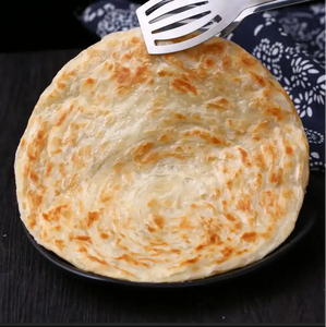 Crêpes déchiquetées certifiées HALAL Crêpes superposées Saisir les mains Gâteau paratha déchiré - Product Image 2