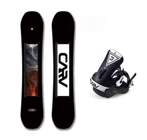 Personnalisé Freeride Freestyle All Mountain Park Powder Taille large Swallowtail Alpine Arbor Foundation Camber Snowboard avec bottes - Product Image 4